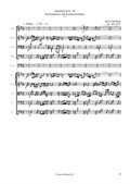 Konzert in h / D für Kontrabass und Kammerorchester - Partitur